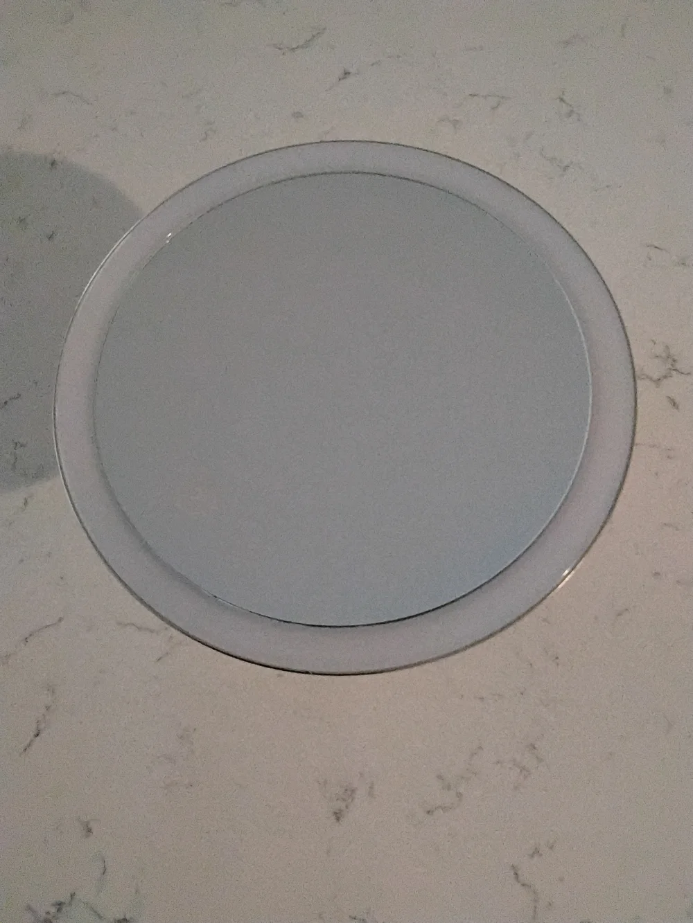 10x MAGNIFICATION MIRROR with SUCTION CUP attaches To Mirror